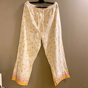 PJ salvage sleep pants size large